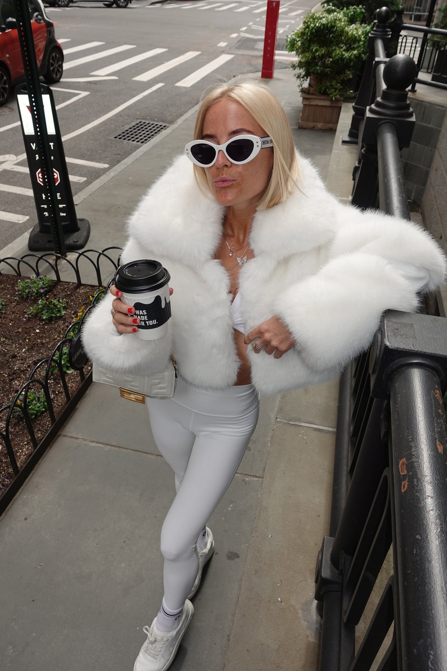 FAUX FUR JACKET