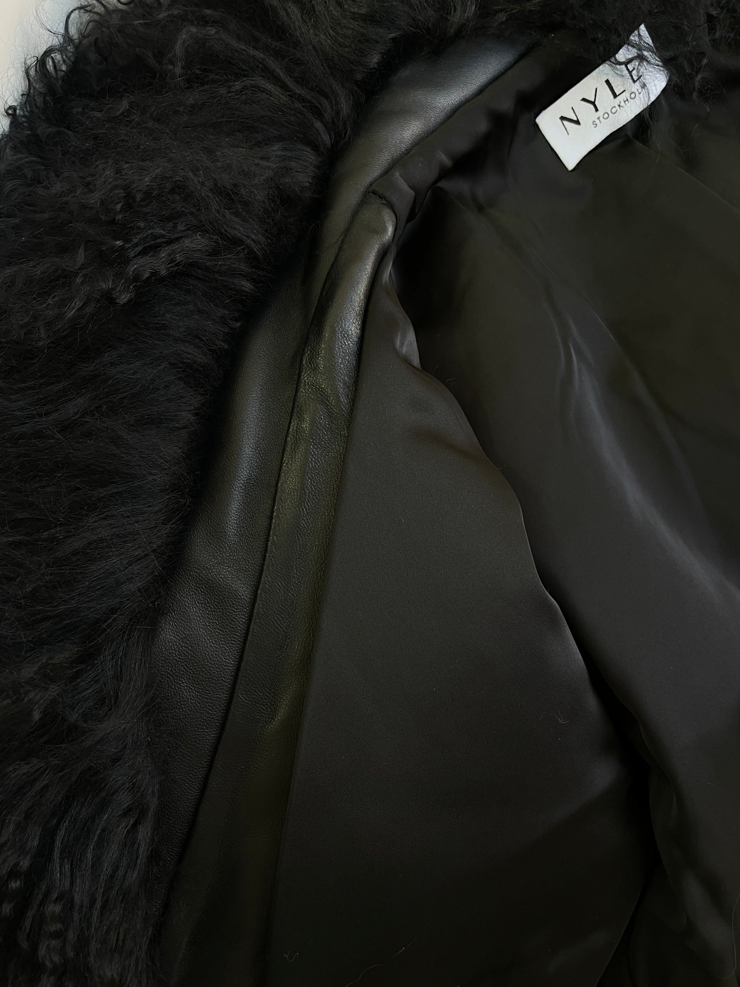 CLOUD COAT - MONGOLIAN FUR