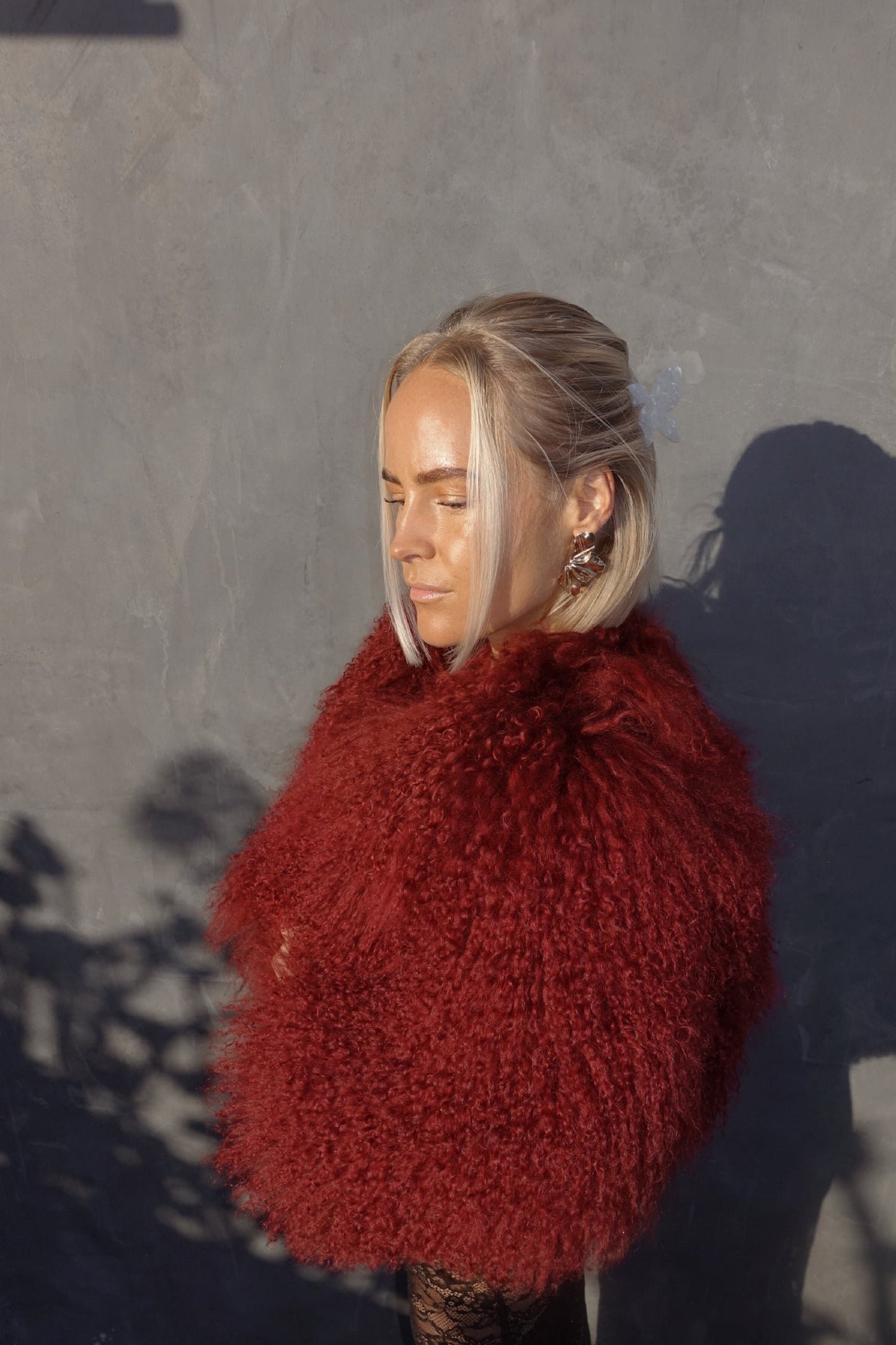 MONGOLIAN FUR COAT